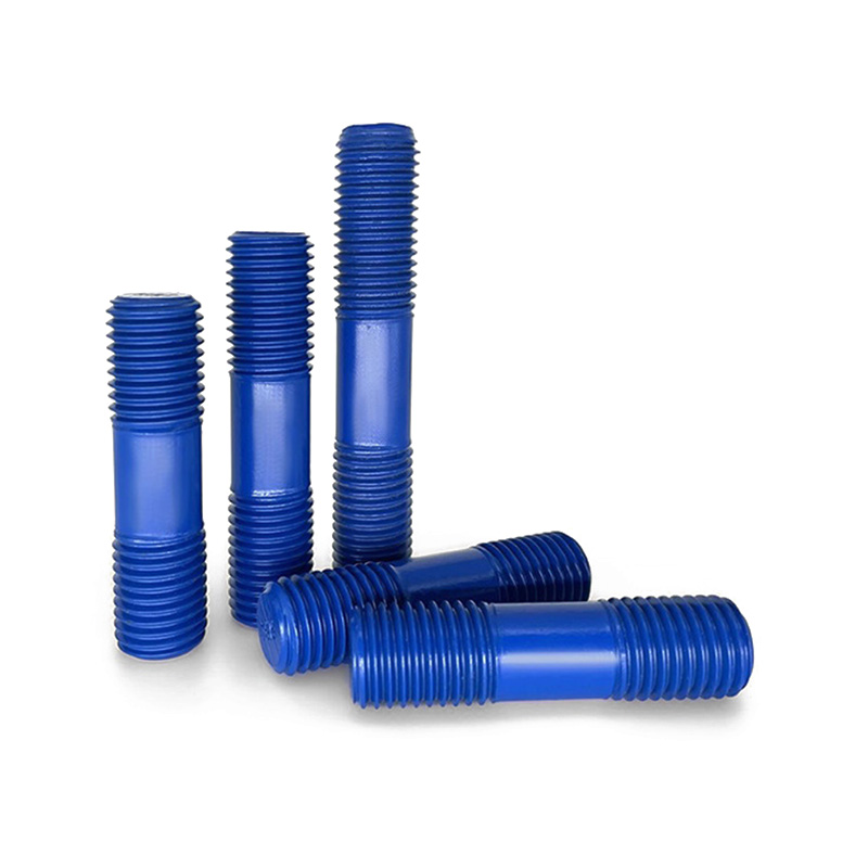 Teflon Blue Stud Bolts Marine Anti-Corrosion Espesyal na Paggamit
