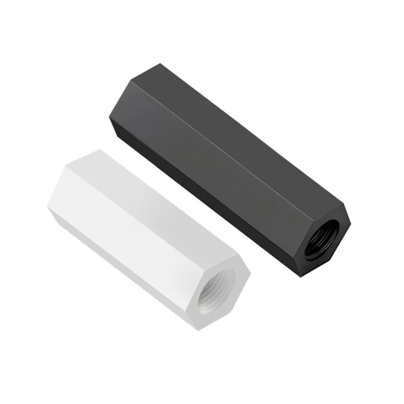 Nylon haligi ng haligi ng haligi hexagonal nylon nut electrical accessories