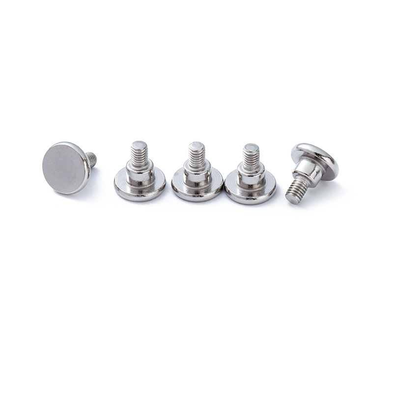 Flat head pin shaft screws