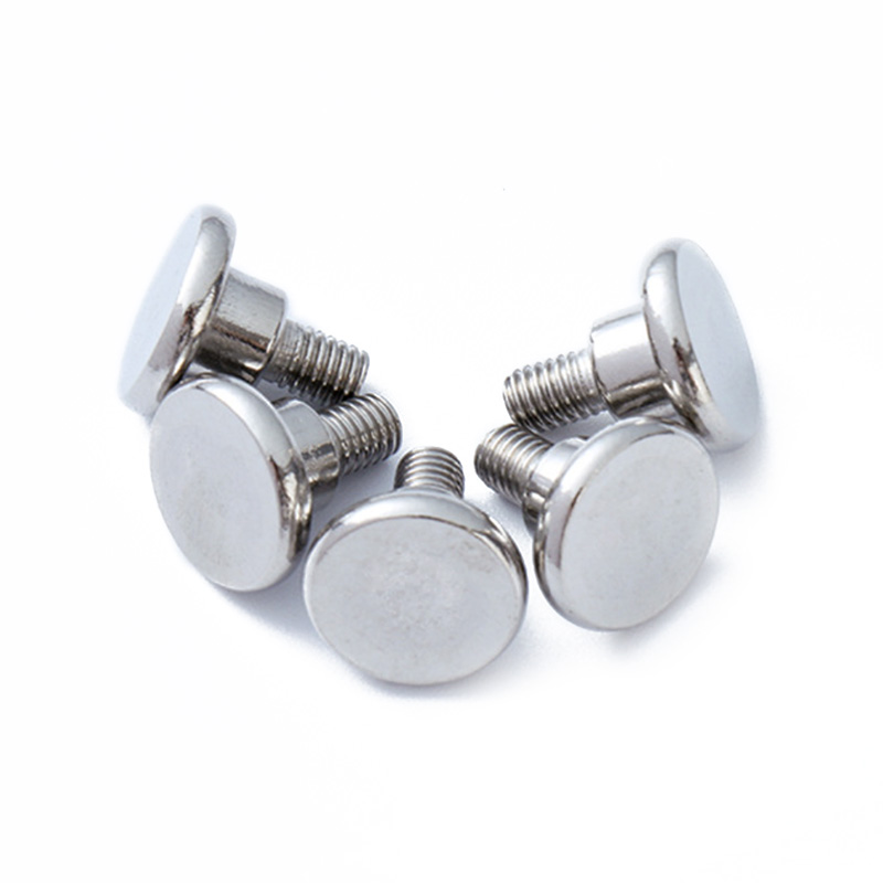 Flat head pin shaft screws