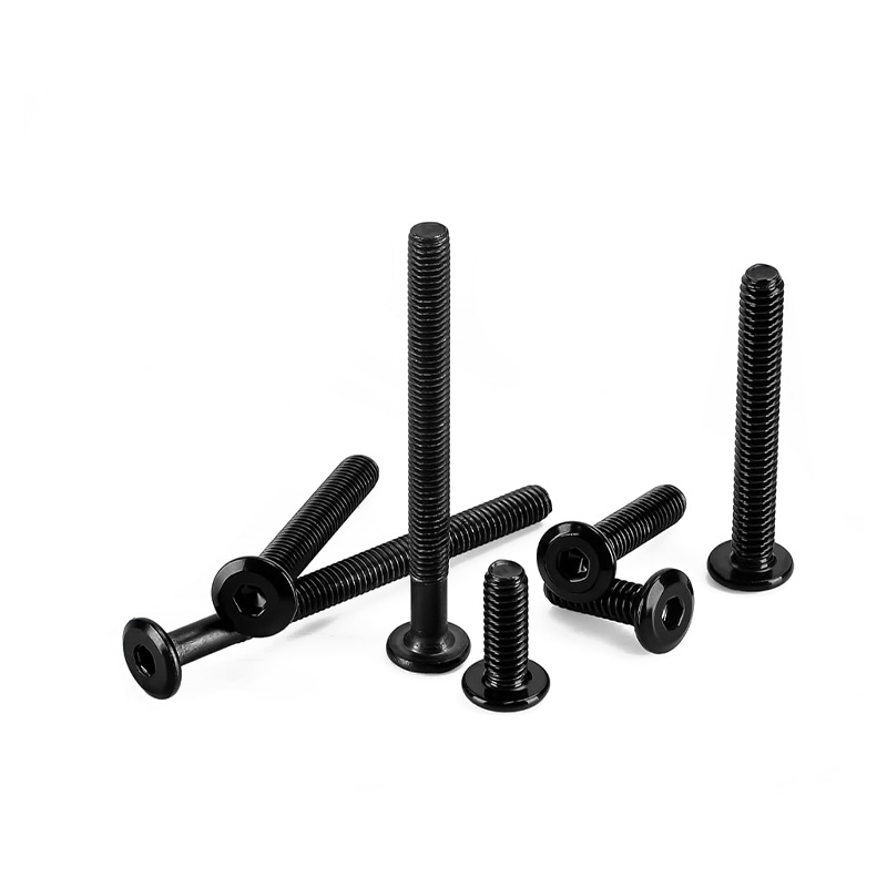 Hexagonal flat round head screw