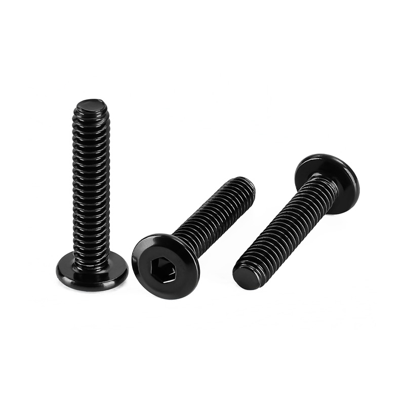 Hexagonal flat round head screw