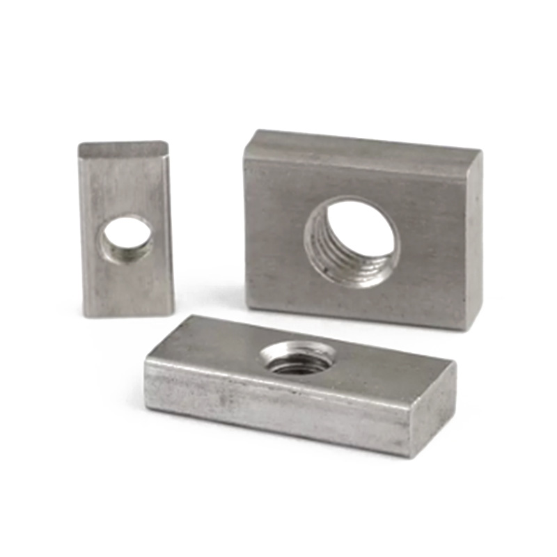 Hindi pamantayang pagpapasadya square nut irregular na hugis nut