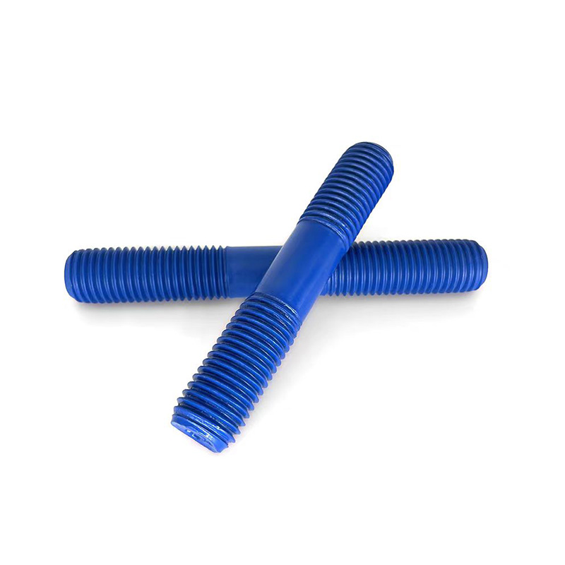 Teflon Blue Stud Bolts Marine Anti-Corrosion Espesyal na Paggamit