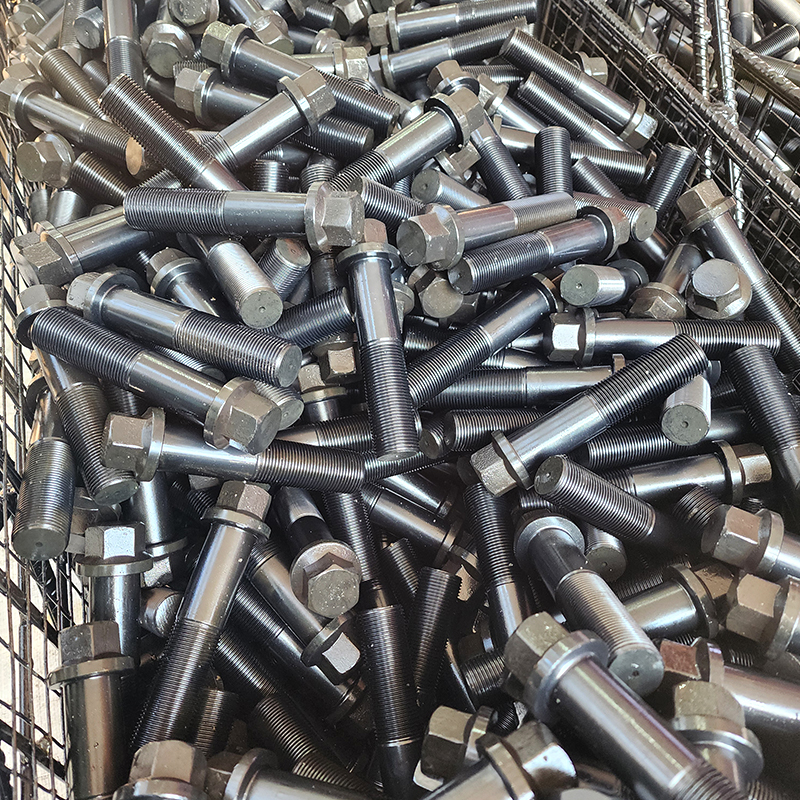 M8×60 Alloy Steel Grade 8.8 Zinc-Plated Hex Head Flange Bolt Cylinder Bolts