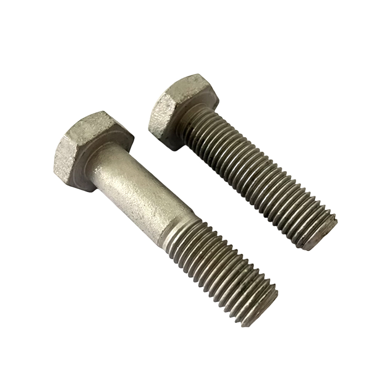 M6*100 Carbon Steel Galvanized Panlabas na Hex Bolts