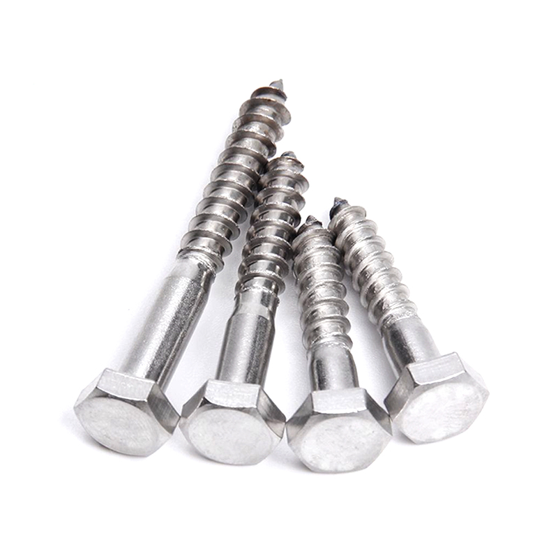 ST5*25 SS316 Hex Head Wood Screws para sa Woodworking ST5*25 SS316 Hex Head Wood Screws para sa Woodworking