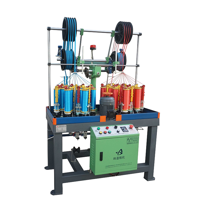 XD110 Flat at Round Shape Universal Rope Braiding Machine
