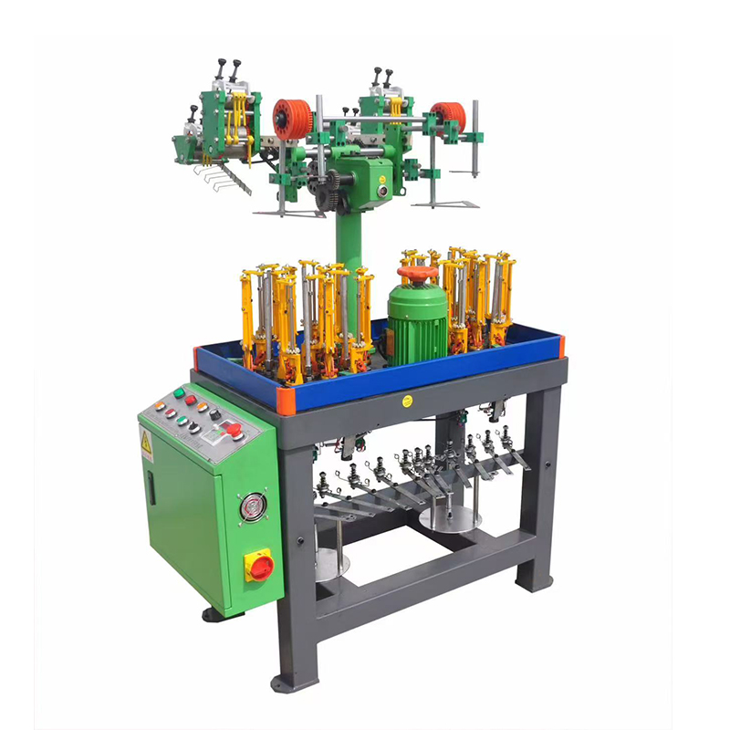 XD110 Flat at Round Shape Universal Rope Braiding Machine