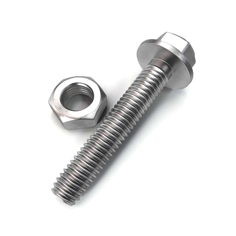 Hindi kinakalawang na asero 304 DIN 6921 Hex Flange Bolt Hindi kinakalawang na asero 304 DIN 6921 Hex Flange Bolt