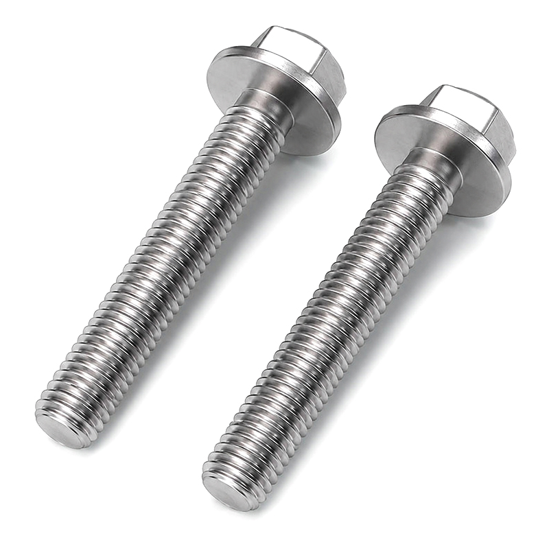 Hindi kinakalawang na asero 304 DIN 6921 Hex Flange Bolt