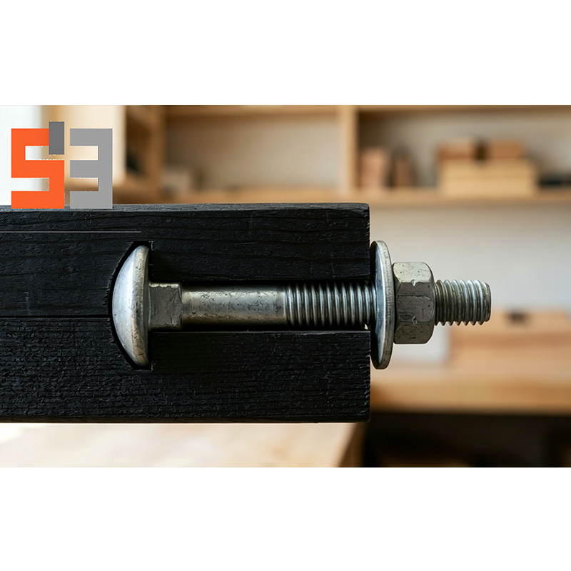 Hot-Dip Galvanized Carbon Steel Carriage Bolt Hot-Dip Galvanized Carbon Steel Carriage Bolt