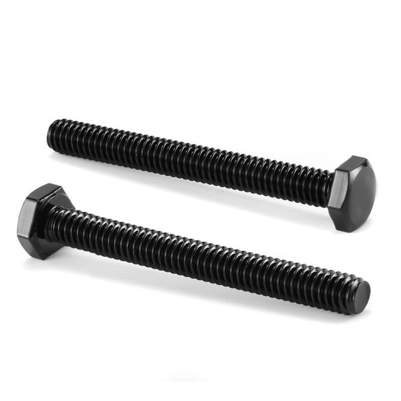 SS304 A2-70 Black Oxide Full Thread Hexagonal Bolt DIN 933 SS304 A2-70 Black Oxide Full Thread Hexagonal Bolt DIN 933