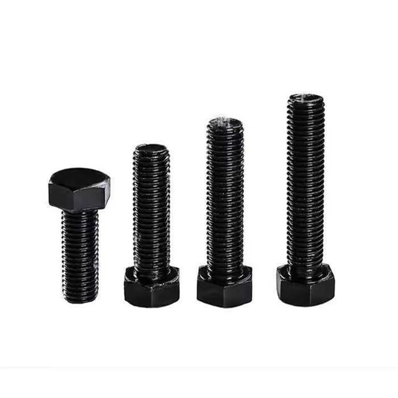 SS304 A2-70 Black Oxide Full Thread Hexagonal Bolt DIN 933 SS304 A2-70 Black Oxide Full Thread Hexagonal Bolt DIN 933